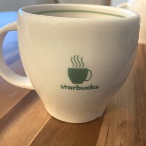 2 STARBUCKS BARISTA 2003 COFFEE MUGS ☕️!! VINTAGE set of 2 😎